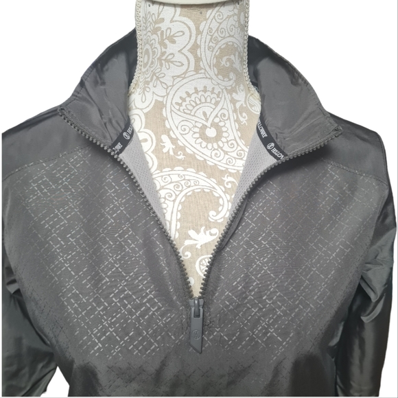 Holloway Ladies Series X Quarter Zip Pullover Jacket Women's Gray Size S - Picture 3 of 16